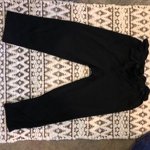 Black workout pants